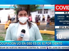 Al menos 100 contagiados en Cámara / UCI en Gran Santo Domingo de 92% | Primera Emisión SIN