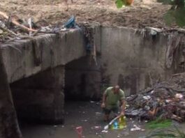 Niño arrastrado por Cañada