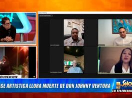 Gilberto Santa Rosa, Angela Carrasco y Jochy dicen adiós a Johnny Ventura en el Show del Mediodía