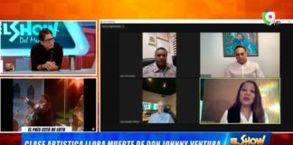Gilberto Santa Rosa, Angela Carrasco y Jochy dicen adiós a Johnny Ventura en el Show del Mediodía