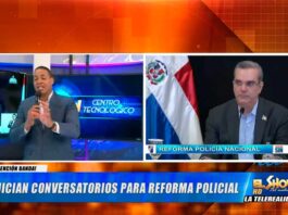 Luis Abinader recibe primer borrador de la Reforma de la Policía Nacional | El Show del Mediodía