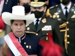 Pedro Castillo presidente de Perú