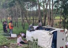 Accidente en autopista nordeste