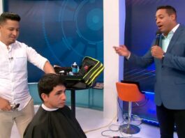 ¡Increíble! Barbero venezolano dibuja rostro de Juan Luis Guerra en corte de cabello | El Show del Mediodía