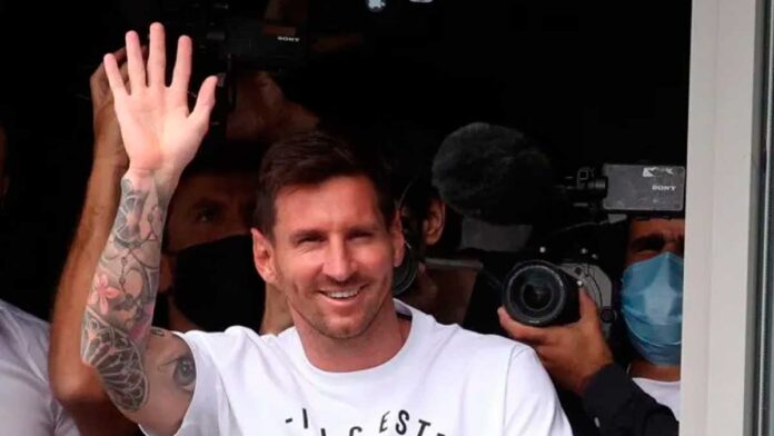 El PSG despliega su alfombra roja para Lionel Messi