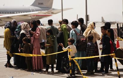 Evacuados Afganos