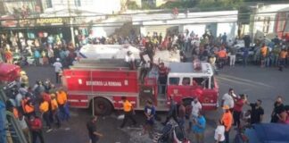 Incendio en clínica en La Romana