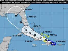 Paso de tormenta Fred