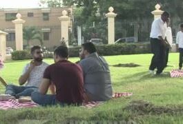 Picnic en el Palacio Nacional