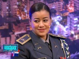 Teniente Coronel Ana Jiménez Cruceta, Sub Directora de comunicación de la Policía Nacional en Es Temprano Todavía