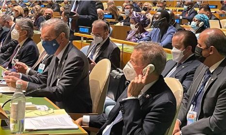 Abinader participa en la Asamblea General de la ONU