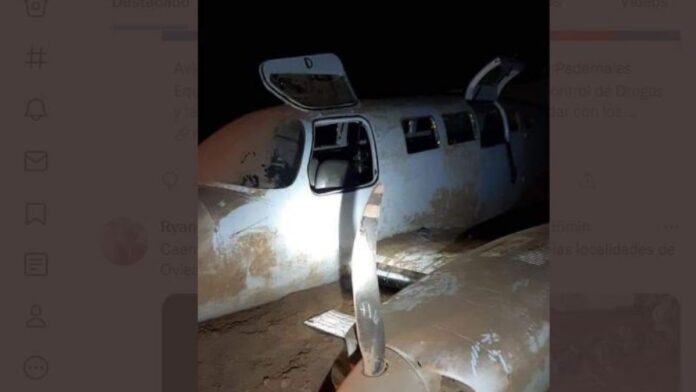 Avioneta accidenta en pedernales