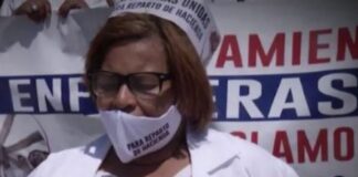enfermeras protestas por pensión