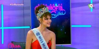 Emmy Peña Miss Mundo Dominicana en Esta Noche Mariasela