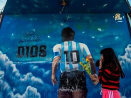 Hijos de Maradona utilizan la cuenta de Instagram para homenajearlo