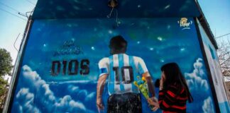 Hijos de Maradona utilizan la cuenta de Instagram para homenajearlo