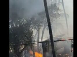 Incendio en Las Terreras