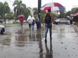 Aguaceros y tornadas en RD