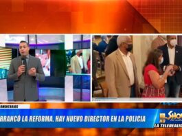 Arranca la reforma, hay nuevo director en la PN | El Show del Mediodía