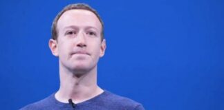 Mark Zuckerberg caída de Facebook