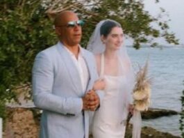 Vin Diesel llevó al altar a Meadow Walker