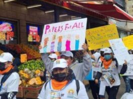 Indocumentados marchan por Nueva York