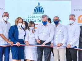 Presidente Abinader inaugura Trébol en San Cristóbal