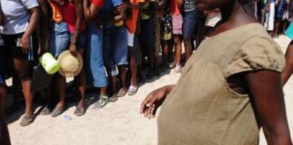 Embarazadas haitianas