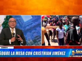 Cristhian Jiménez: “Estamos terriblemente solos en el caso de Haití” | El Show del Mediodía