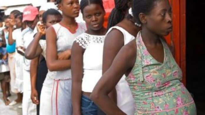 Haitianas embarazadas