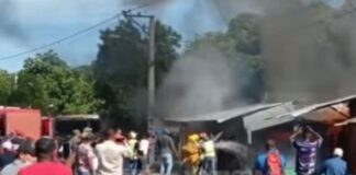 incendios por combustible en Haití