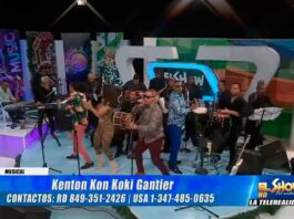 “Los Kenton y Koki Gantier” Cantando en vivo con toda su Orquesta en El Show del Mediodía