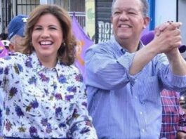 Margarita Cedeño y Leonel Fernández