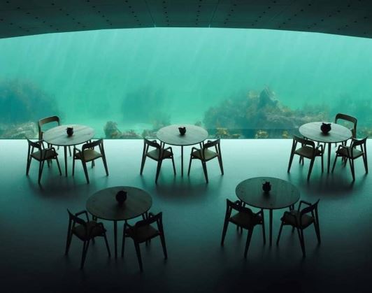 Restaurante submarino Noruega