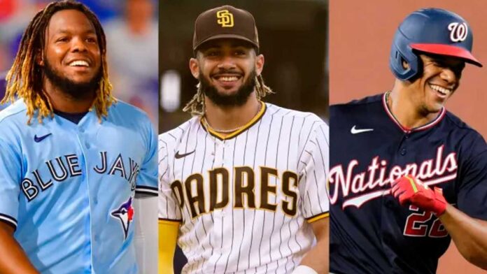 Tres dominicanos candidatos al jugador más valioso en MLB