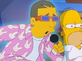 Bad Bunny entra en Los Simpson