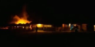 Incendio en Boca Chica