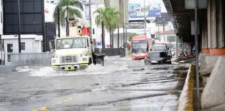Inundación en dominicana