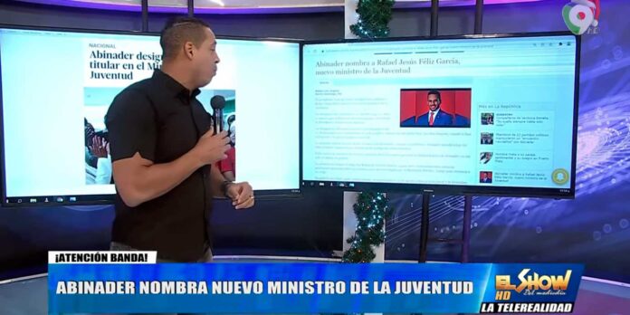 Presidente Luis Abinader designa nuevo Ministro de la Juventud | El Show del Mediodía