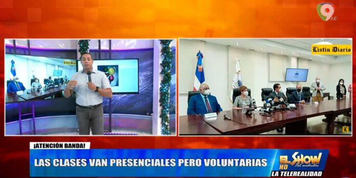 ¡Alerta! Comienzo a Clases serán Presenciales pero Voluntarias | El Show del Mediodía