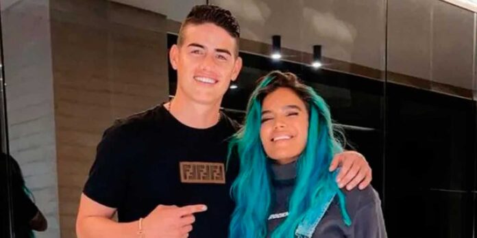 Entérate de lo que dijo el futbolista James Rodríguez sobre romance con Karol G