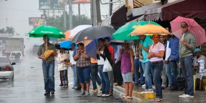 Onamet pronostica lluvias sobre el país por vaguada