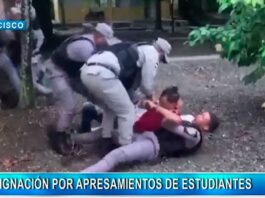 Policías arrestan a estudiantes en SFM y ciudadanos están indignados | Noticias SIN