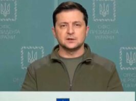 Presidente de Ucrania, Zelensky: "Estamos defendiendo solos a nuestra nación"