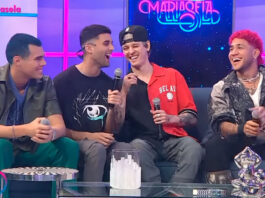 CNCO en Esta Noche Mariasela