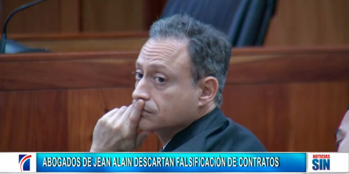 Defensa de Jean Alain dice que firmas no vinculan a su cliente pese a que fue en su gestión