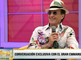 “El Inmenso Emmanuel” en su única entrevista para TV en El Show del Mediodía