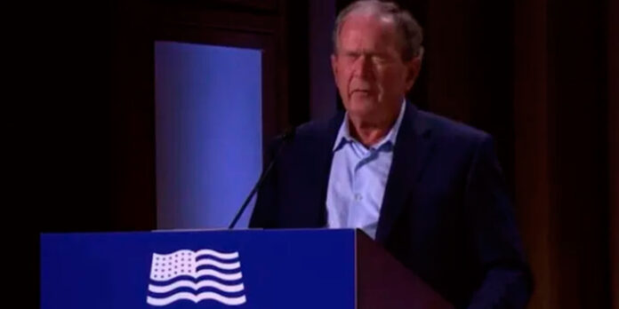 Bush confunde la invasión de Ucrania con la de Iraq