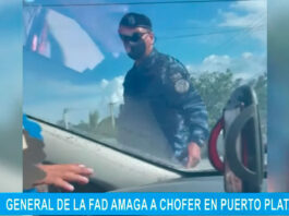 General de la FAD amaga a chofer en Puerto Plata | El Despertador