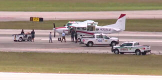 Pasajero sin experiencia logran aterrizar avión en aeropuerto de la Florida